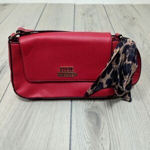 Steve Madden shoulder bag fire engine red